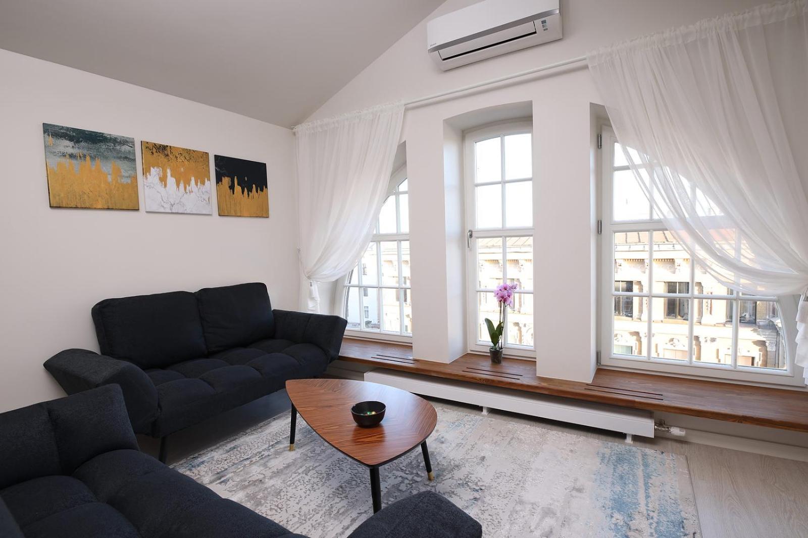 Bright Attic Flat In The Centre Apartment Riga Luaran gambar