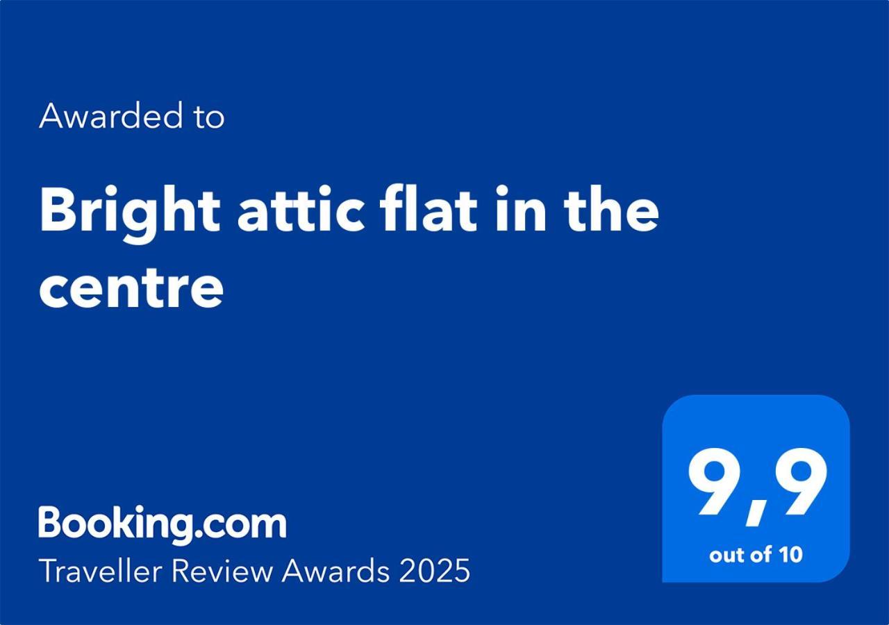 Bright Attic Flat In The Centre Apartment Riga Luaran gambar